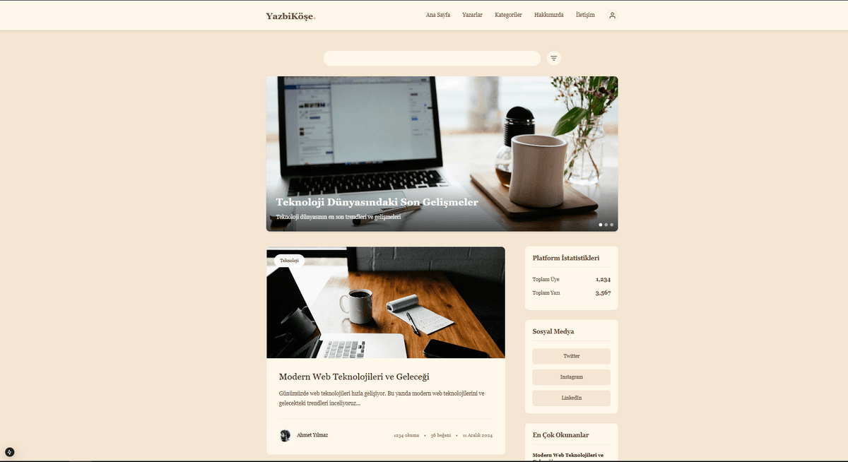 Blog Platformu